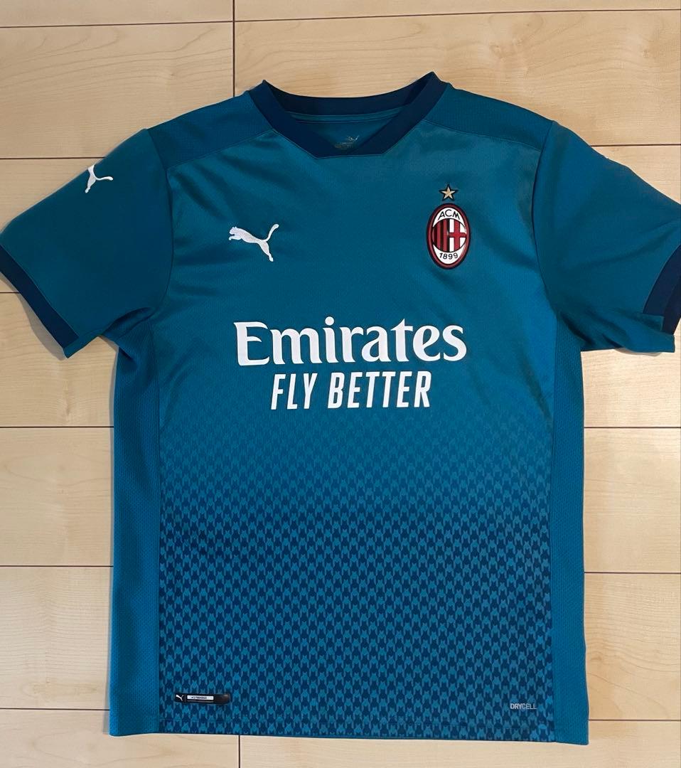 イタリアサッカーユニフォームセリエAプーマACミランイブラヒモヴィッチ水色ACM