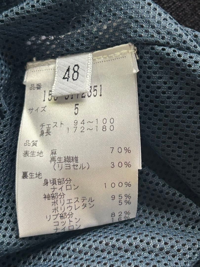 ■ マスターバニー　メンズ　パーカー　L ネイビー　ゴルフ　 防寒　防風　5