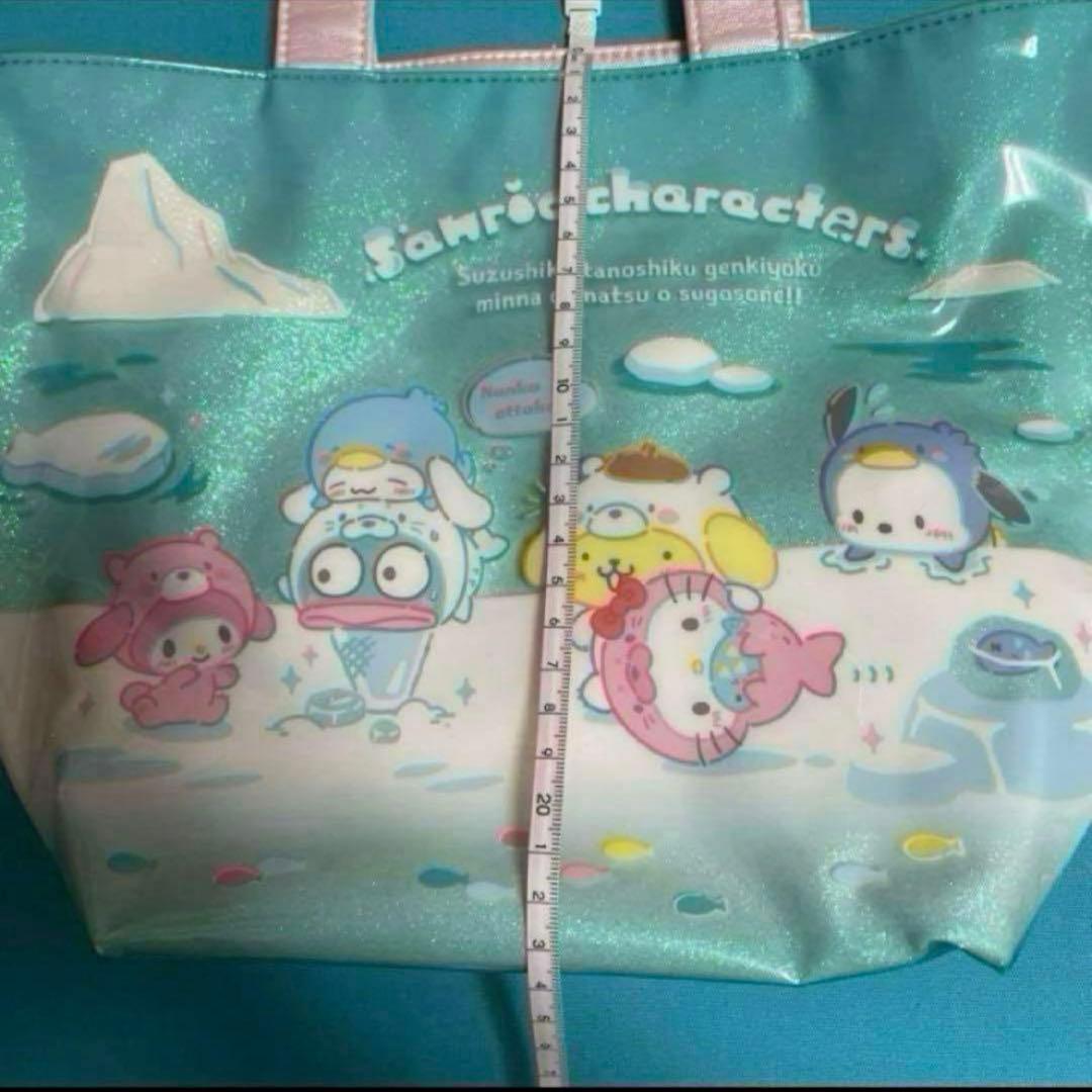 サンリオ　キャラクター　氷シリーズ　ミニトートバッグ　ポーチ　セット