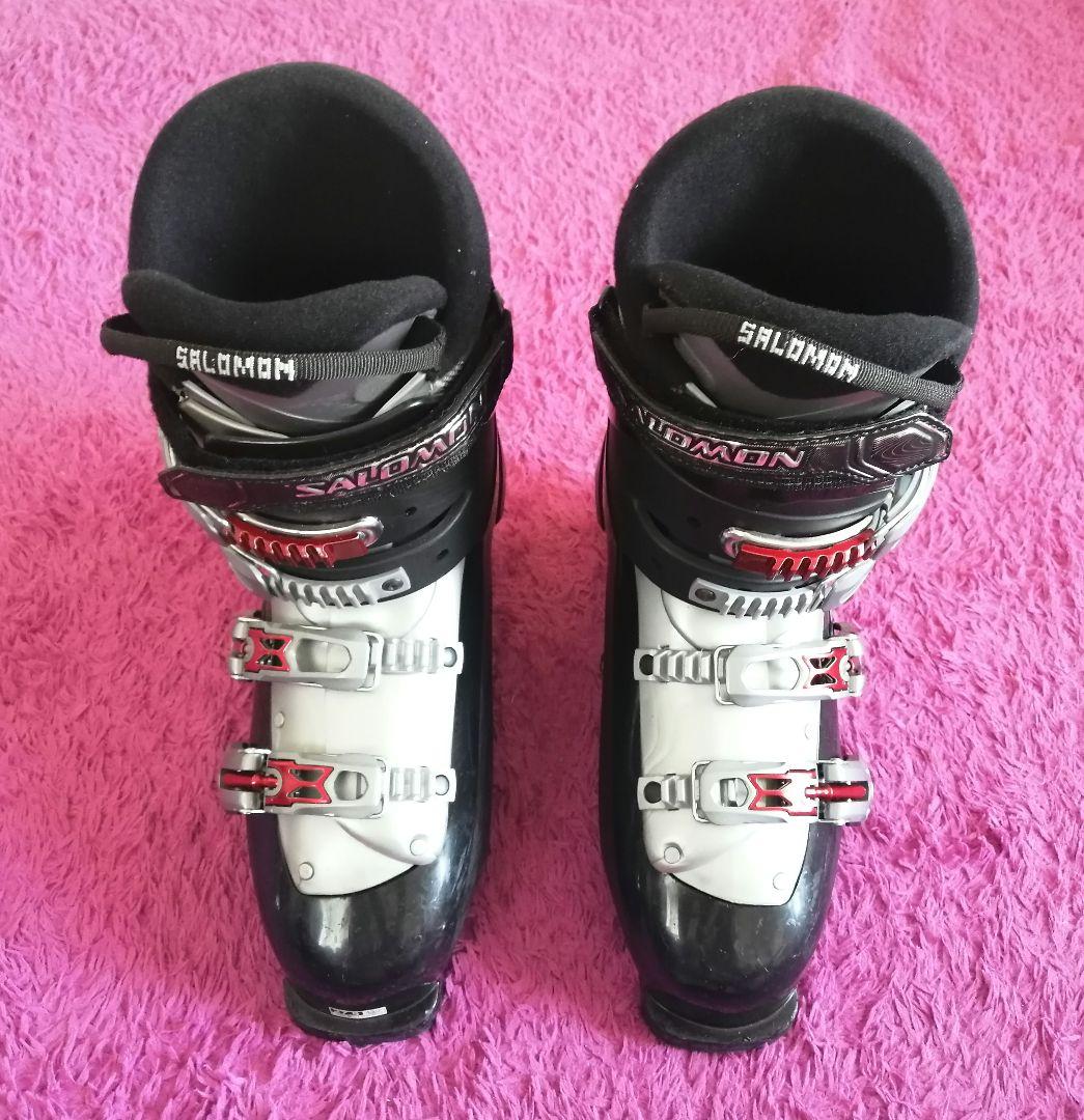 サロモン SALOMON メンズ スキーブーツ 27.5 黒 ブラック