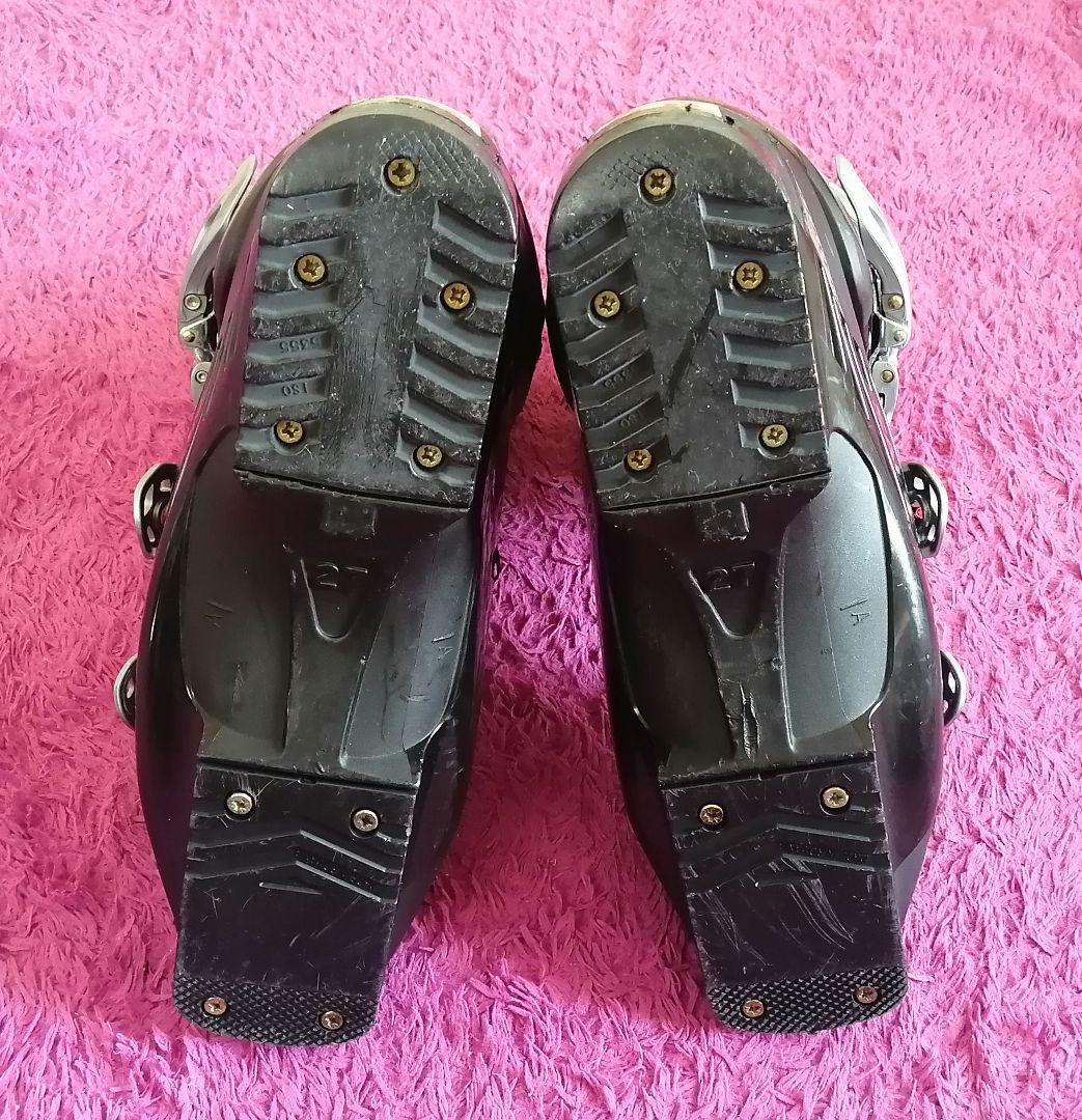 サロモン SALOMON メンズ スキーブーツ 27.5 黒 ブラック
