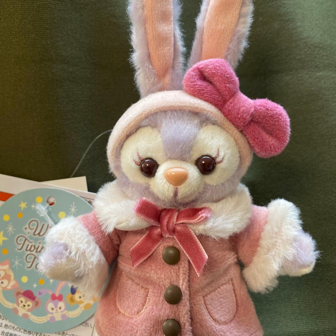 ステラルー　ウィンタートゥインクリングタウン　ぬいぐるみバッジ