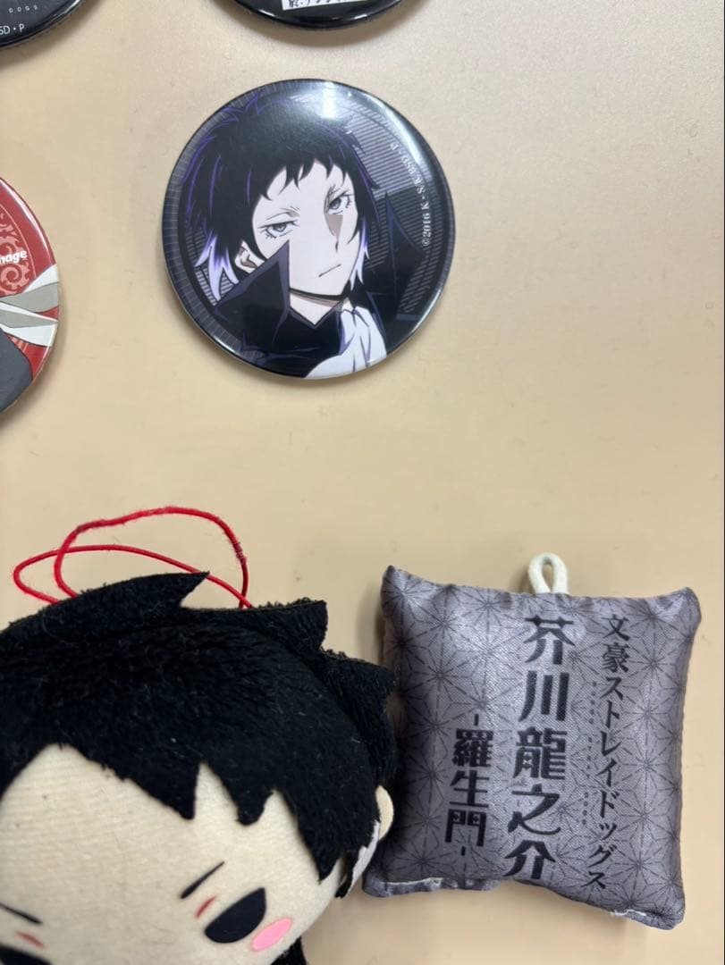 ☆ 芥川龍之介缶バッジセット　おまけ付き☆