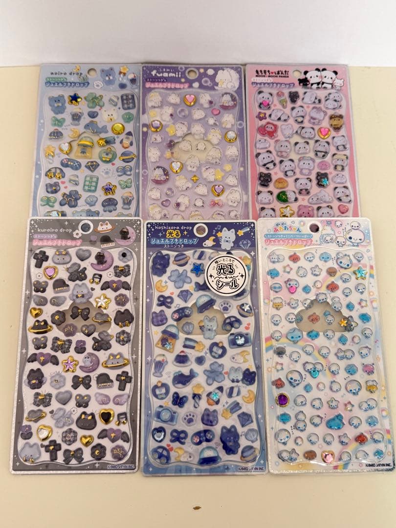 【正規品】ジュエルプチドロップ 13点セット ストーンつき 光る