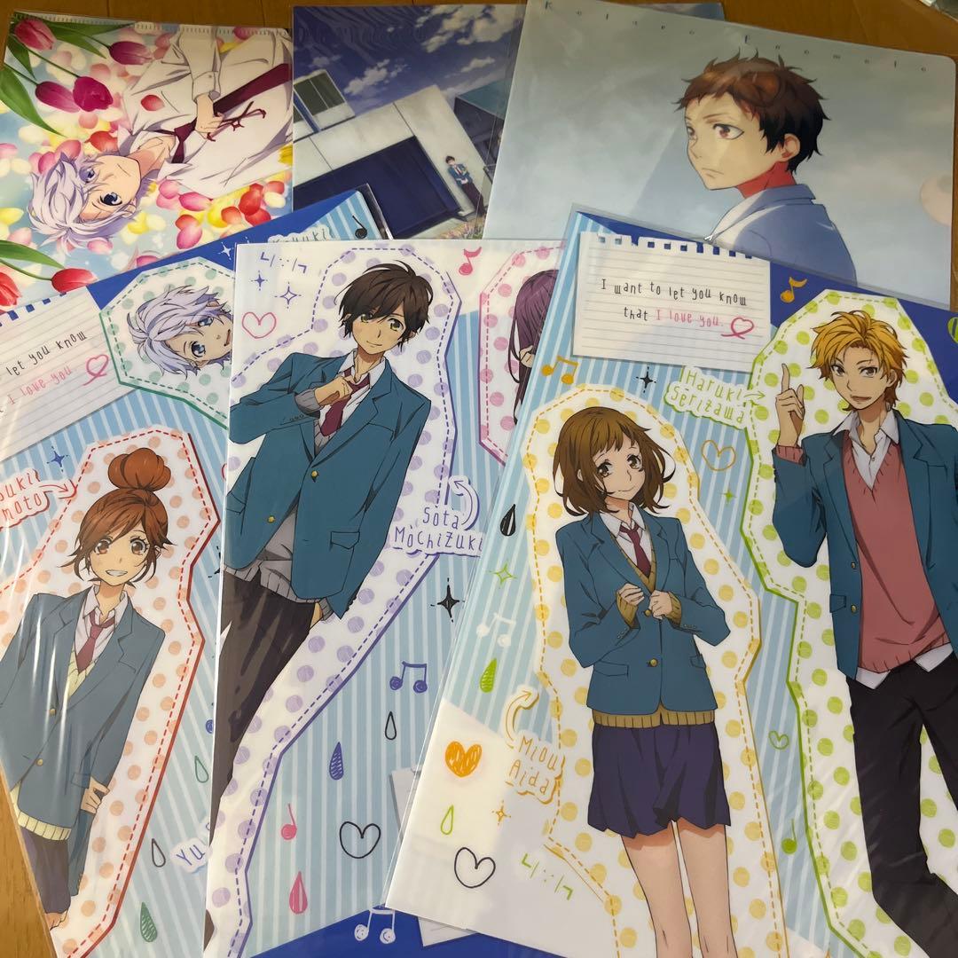 HoneyWorks 文房具セットとバッジコレクション