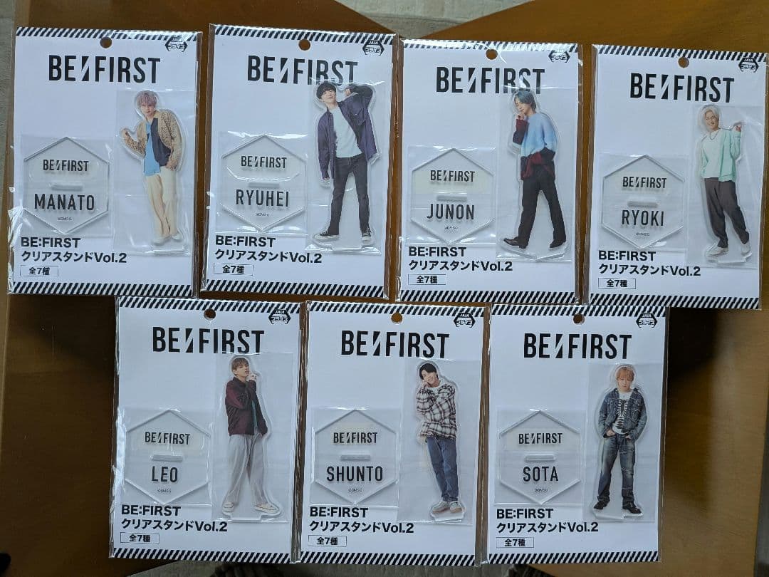 ④.BE:FIRST アクリルスタンド 14個&ティッシュボックスカバー 新品