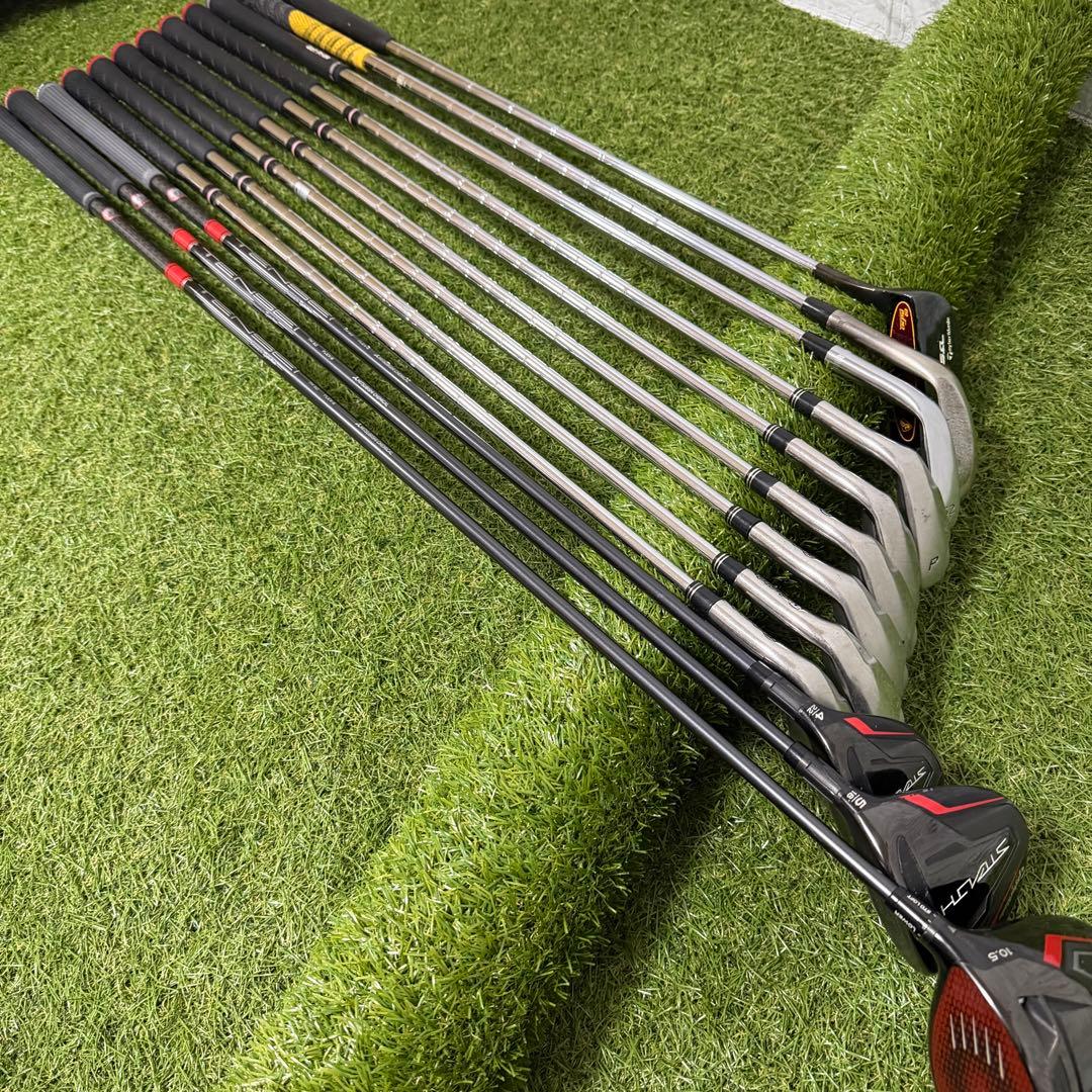 テーラーメイド ステルス×バーナー 豪華１２本セット S 右利き　初心者　中級者