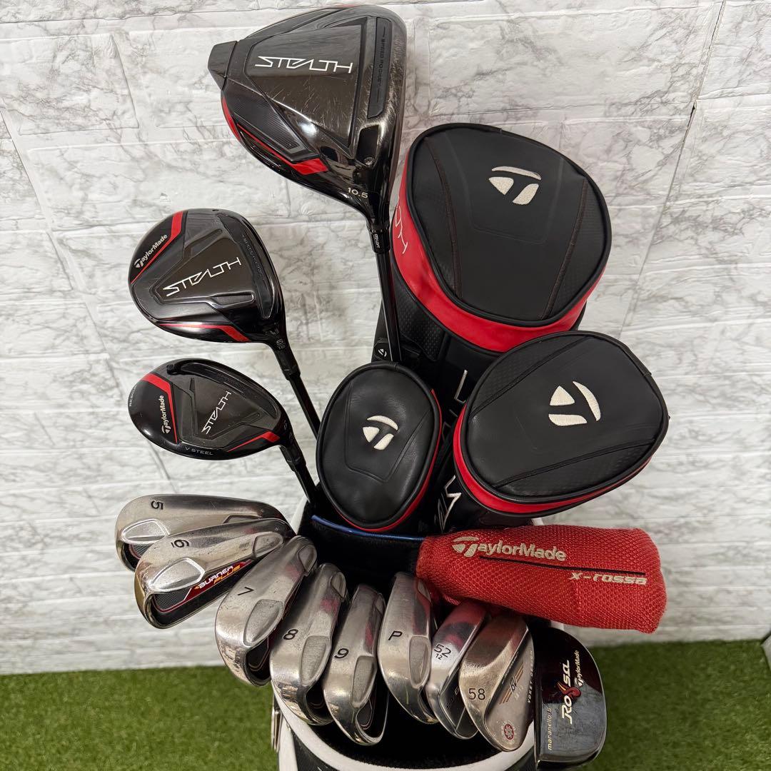 テーラーメイド ステルス×バーナー 豪華１２本セット S 右利き　初心者　中級者