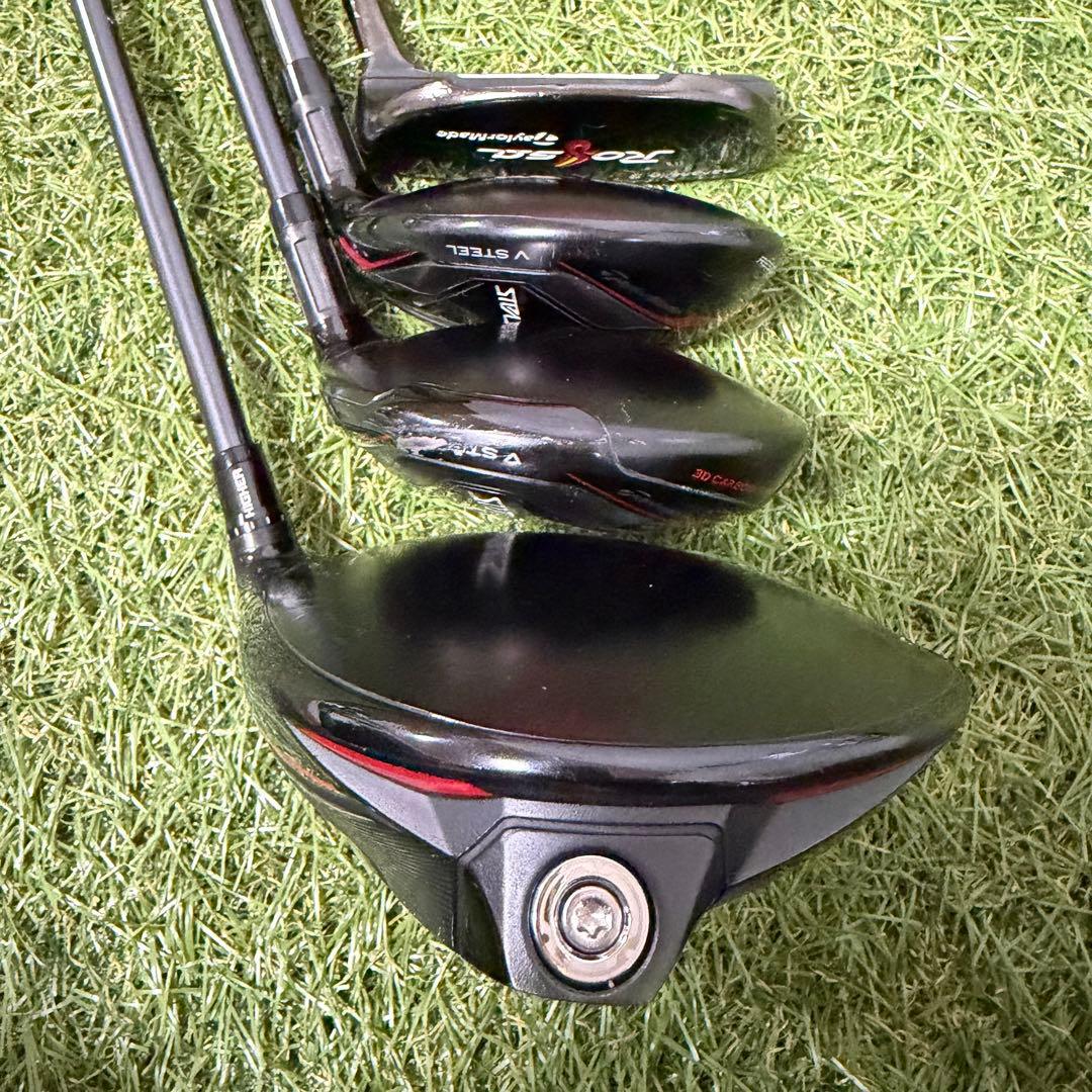テーラーメイド ステルス×バーナー 豪華１２本セット S 右利き　初心者　中級者