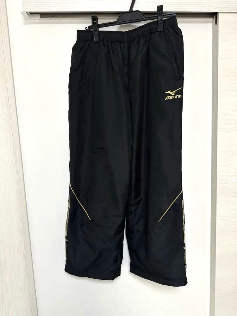 Mizuno ジャージ セットアップ ブレスサーモ グレー/ブラック XL