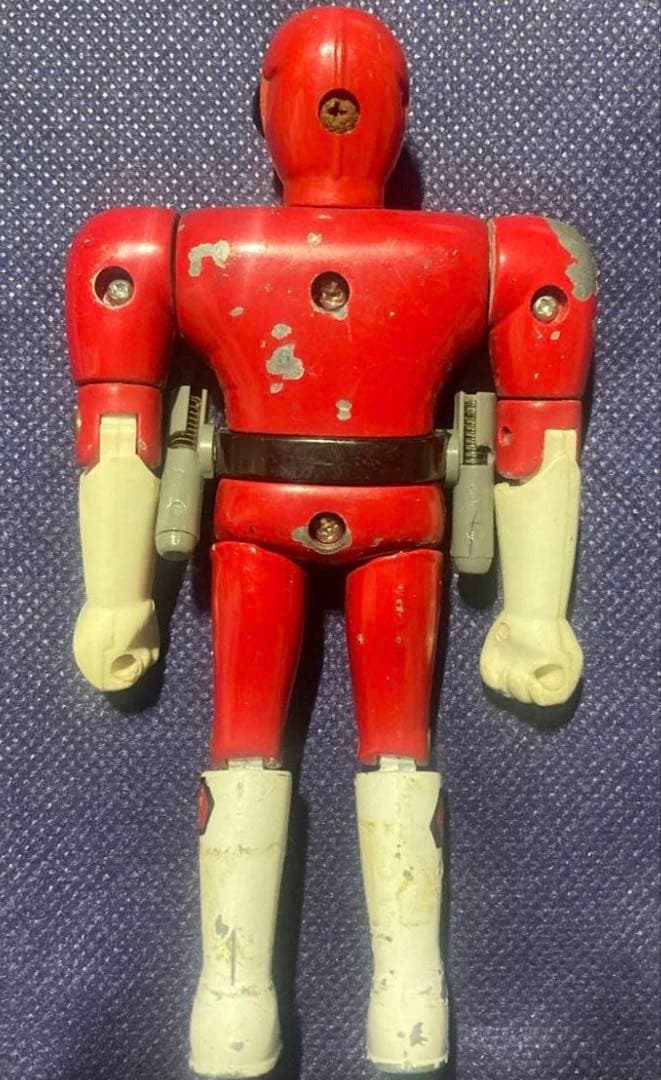ポピー 超合金 アカレンジャー　当時物　おまけ付き