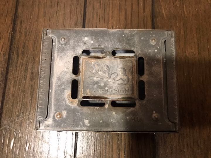 ビンテージ　本物エスビットストーブ　旧筆記体ロゴ