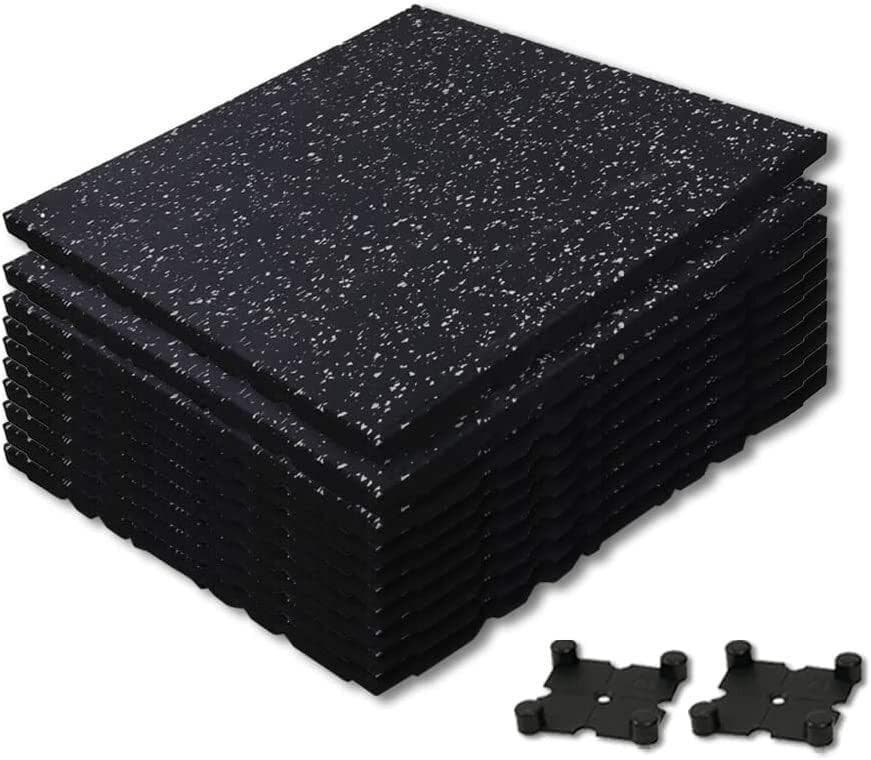 マット ゴムマット ジムマット 連結パーツ付き（無料）20mm【 4枚セット】