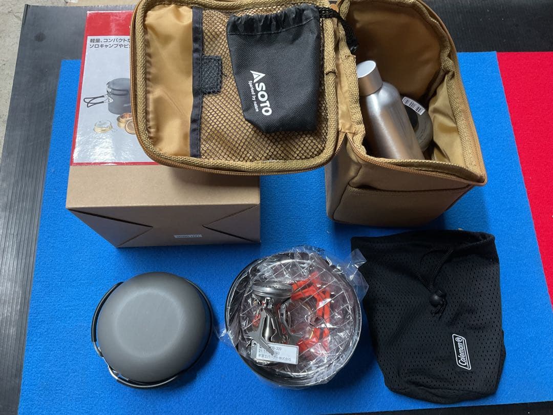 Coleman 新品コンパクトアルミクッカーセット&新品アミカスダブルセット