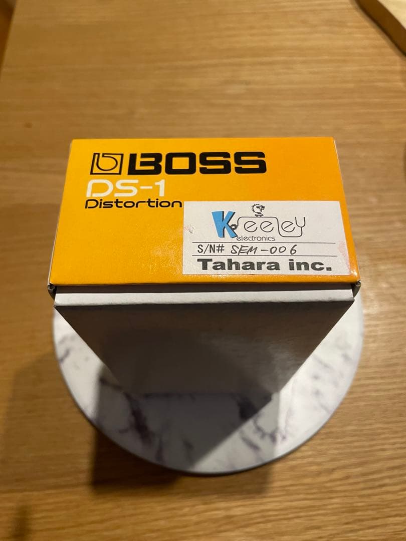 初期ロゴ　シリアル6番　keeley ds-1 seeing eye mod