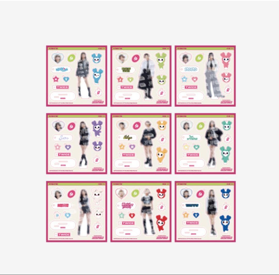TWICE READY TO BE ソウルコングッズ アクリルキット モモ