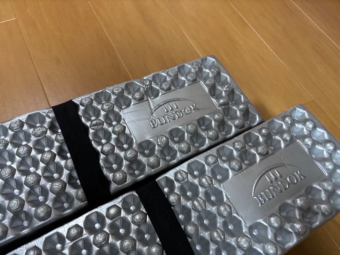 ★送料無料・未使用・登山★お洒落　バンドック スリーピングマット　2個セット