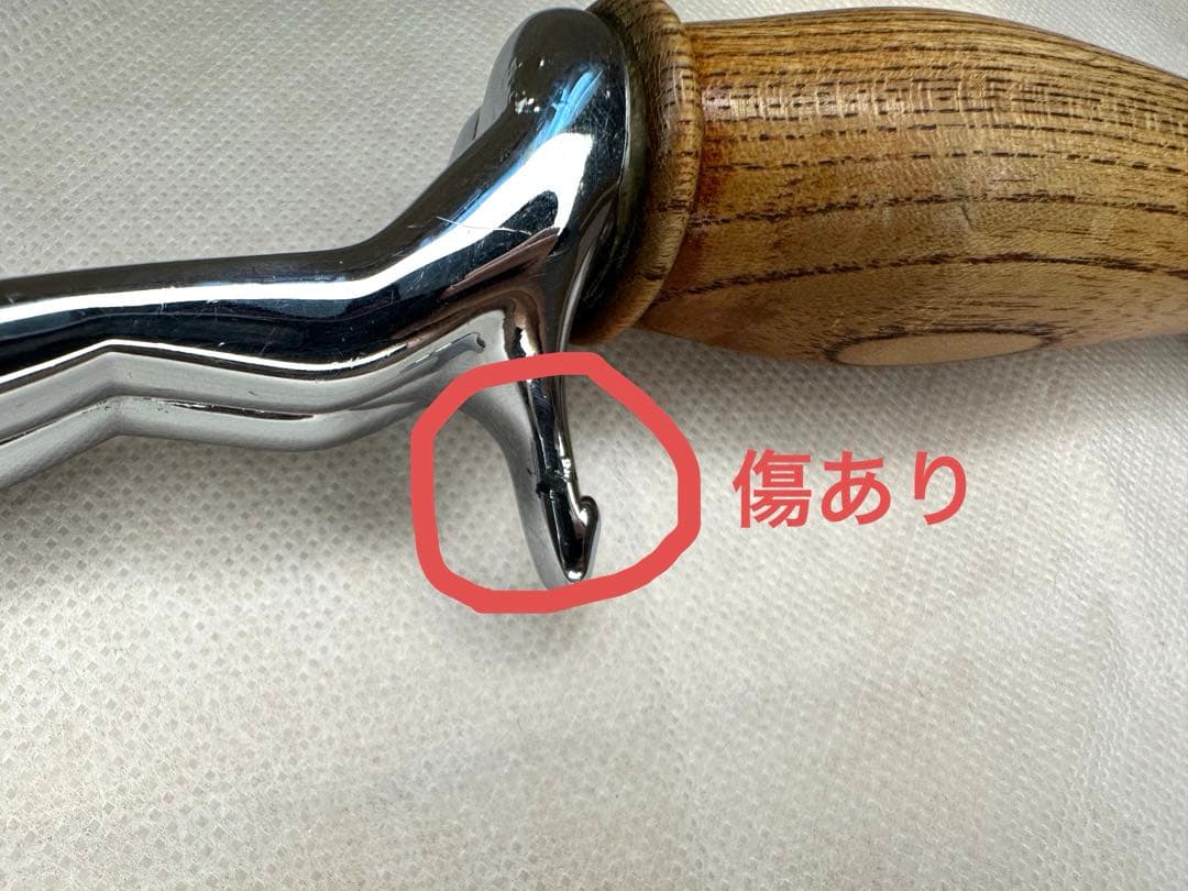 【希少】道楽　DOWLUCK ウタマロ　エログリップ 木製×クローム