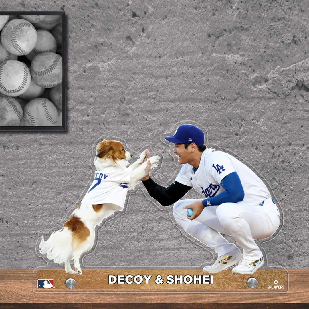 目指せWシリーズ連覇！大谷翔平とデコピン・アクリル・スタンディー