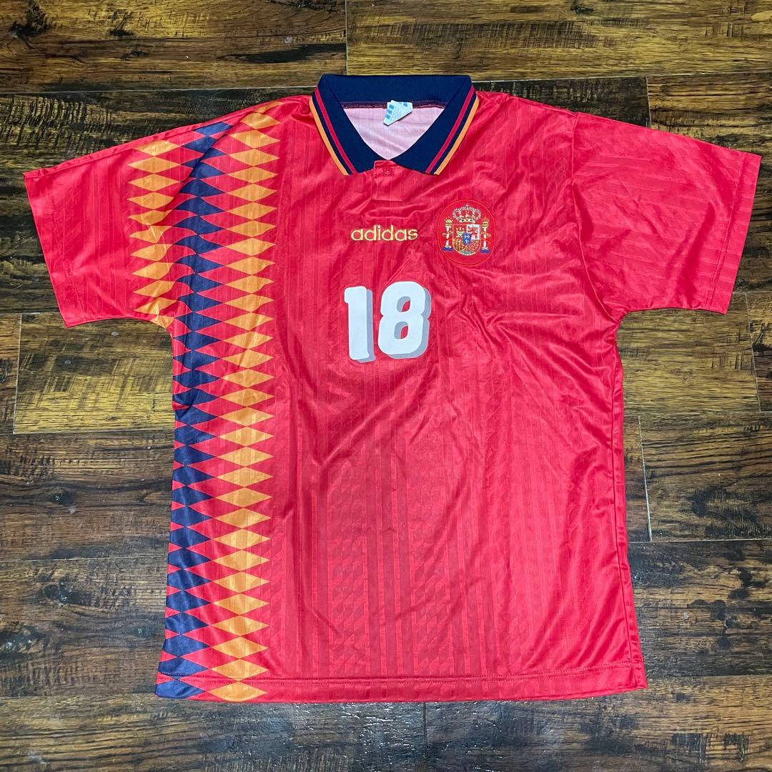 adidas　スペイン代表　1994 アメリカ大会　当時モノ