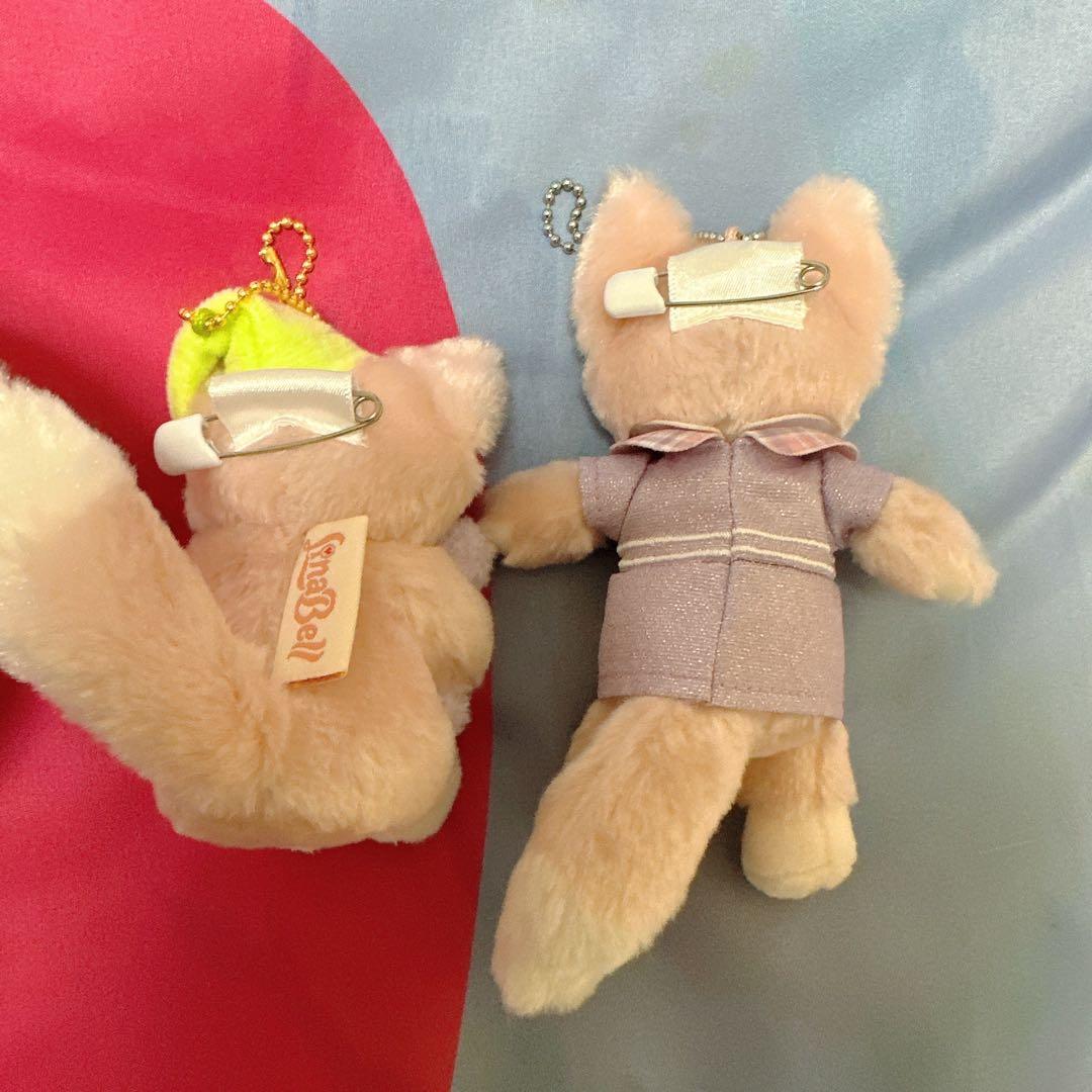 ディズニーシー　リーナベル　カチューシャ　ファンキャップ　ぬいぐるみバッジ
