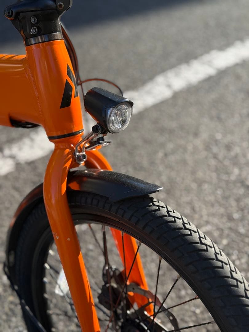 K20 電動アシスト自転車 オレンジ