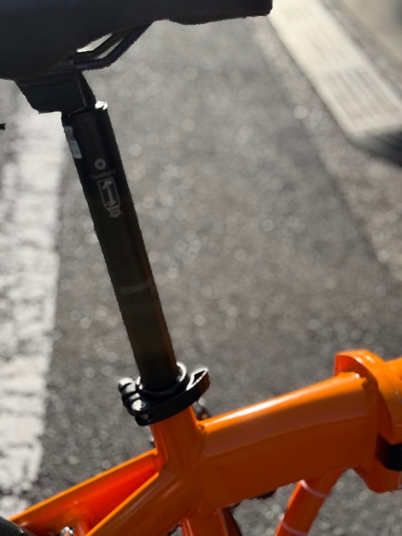 K20 電動アシスト自転車 オレンジ