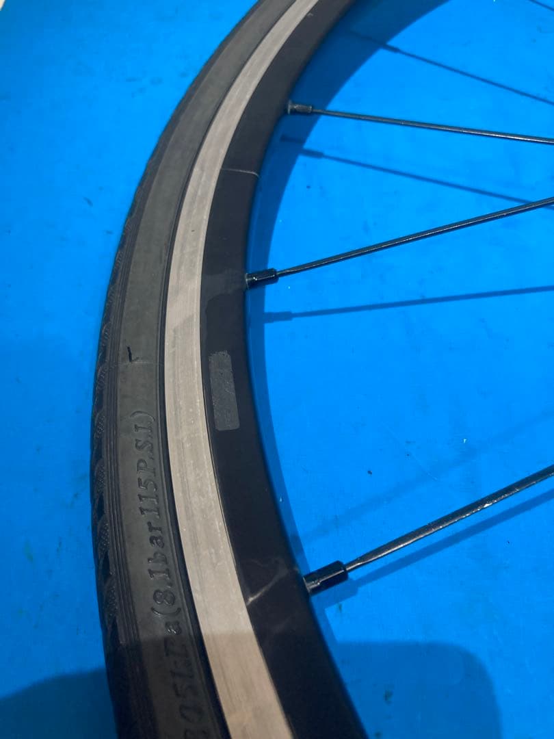 ★メンテ済 WH-RS11 リアのみ 11sフリー 25Cタイヤ クイック付