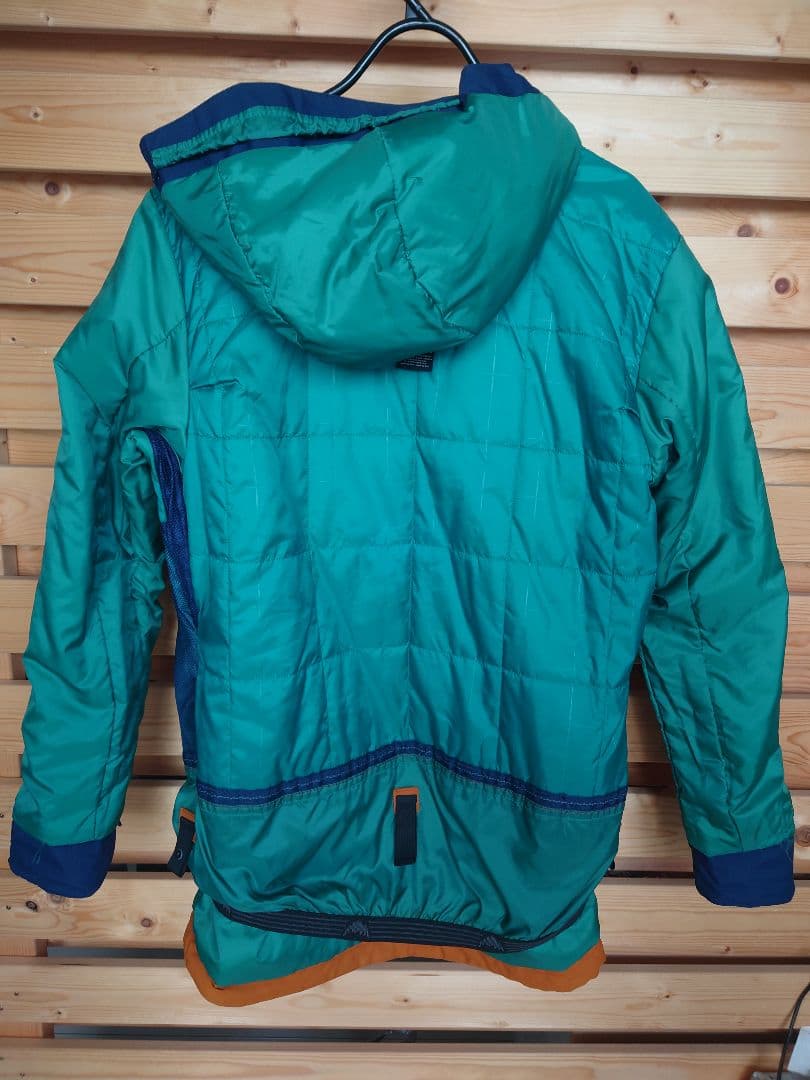 【美品】Burton スノーボードジャケット オレンジ/ネイビー