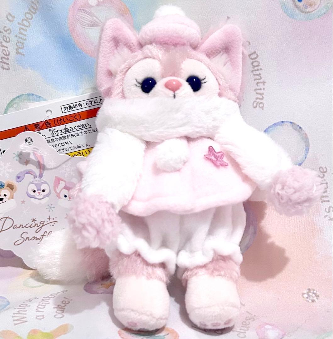 お顔厳選♡ リーナベル ぬいぐるみバッジ　ダンシングスノーフレークス