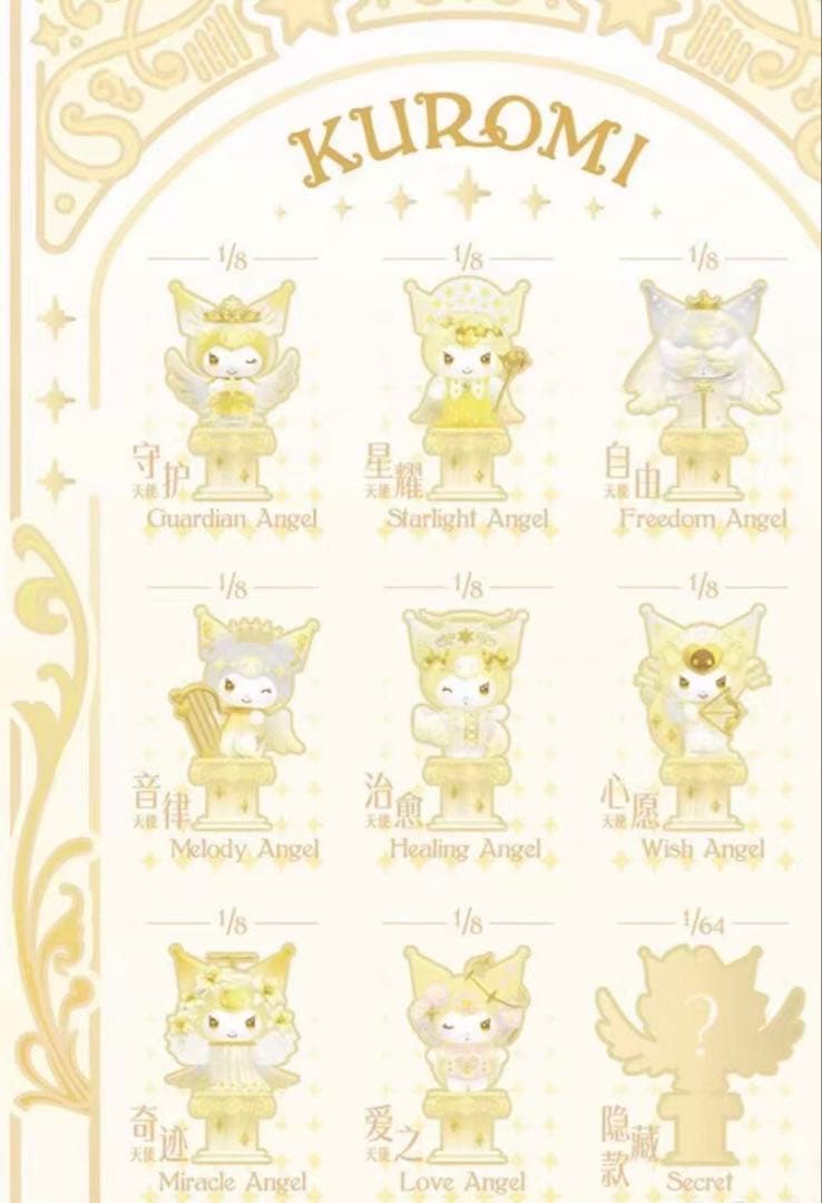 TOPTOY × Sanrio クロミ 天使シリーズ フィギュア 1BOX全8種