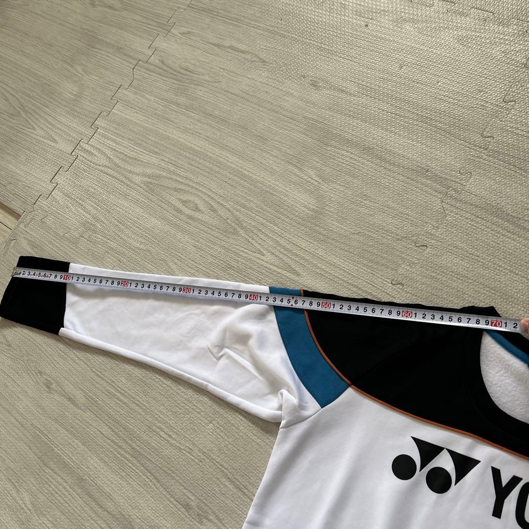 YONEX バドミントン　テニス 長袖裏起毛シャツ Sサイズ