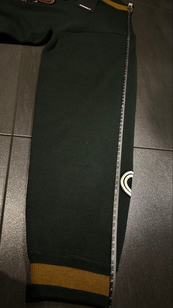 値下げ　新品未使用　CPG GOLF グリーン セーター