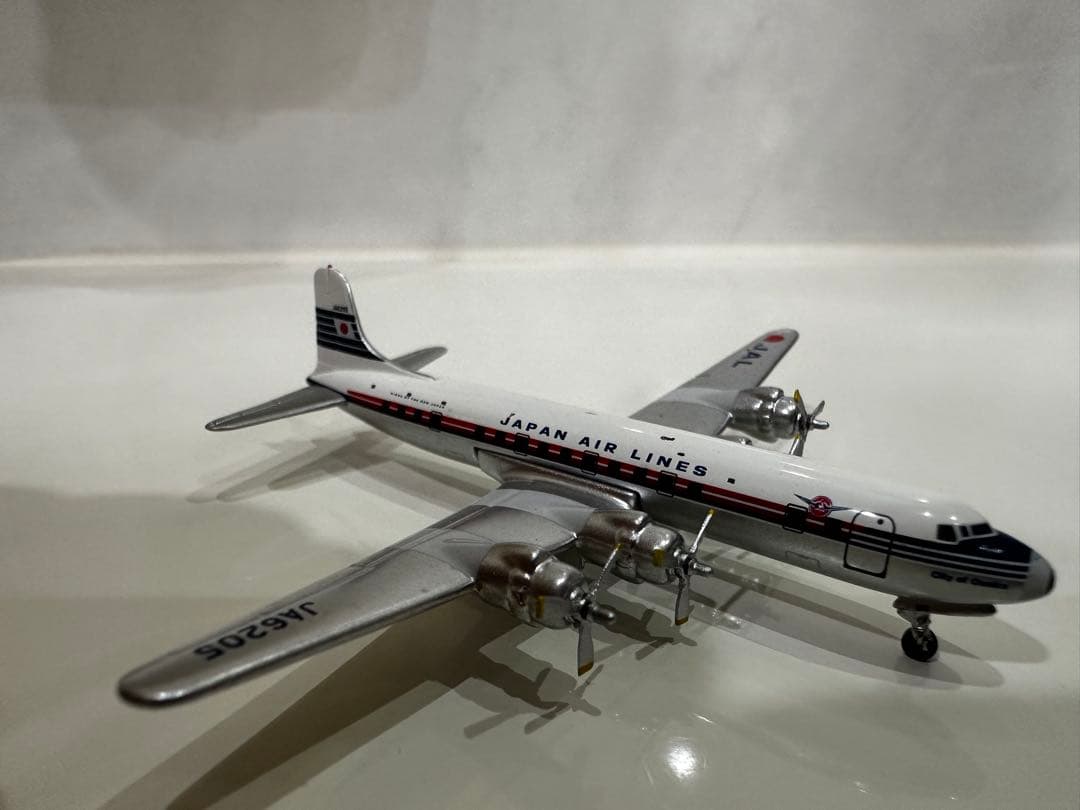 JAL 日本航空DC-6B 1/400ダイキャストモデル