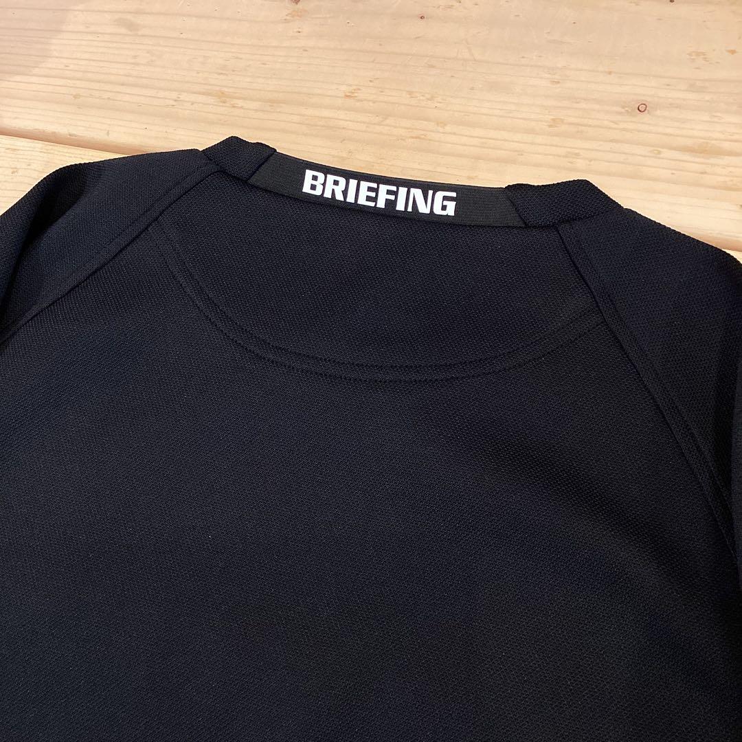 新品　BRIEFING STITCHED 3D LOGO CREWNECK M