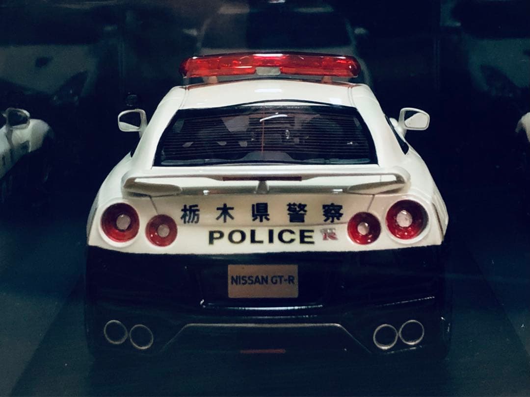 最終セール！1/24NISSAN GT-Rパトカー栃木県警察 Hi-Story