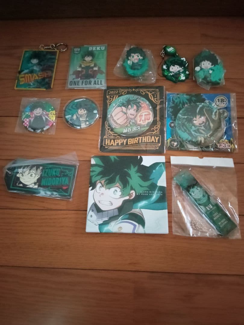 僕のヒーローアカデミア 緑谷出久フィギュア＆他 2体まとめ売りとグッズセット