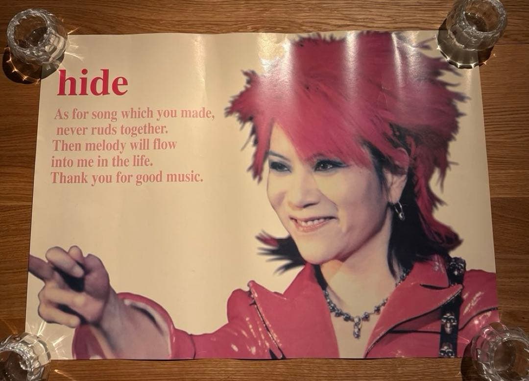 hide ポスター　10枚