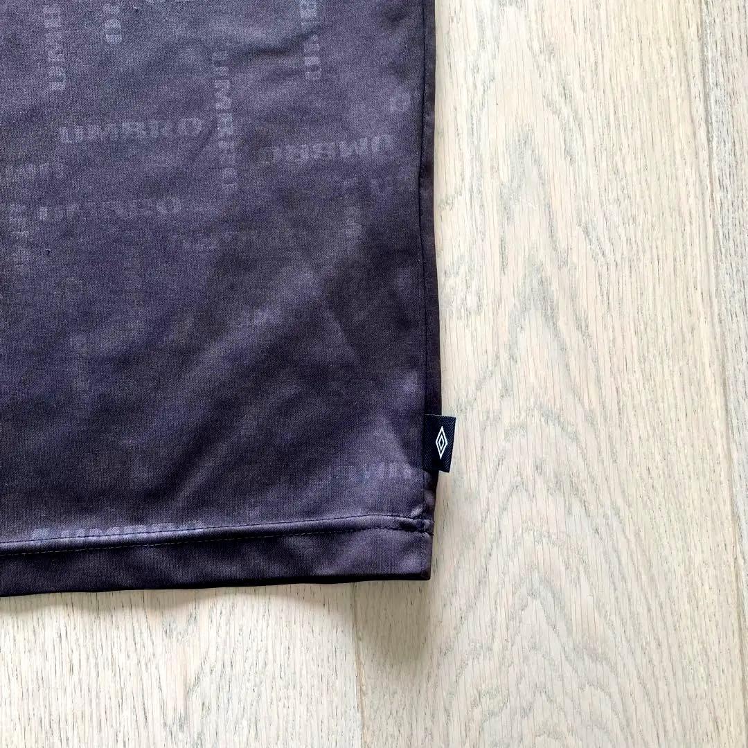 ウェア 90s Umbro Black-Brown Mock FB Shirt