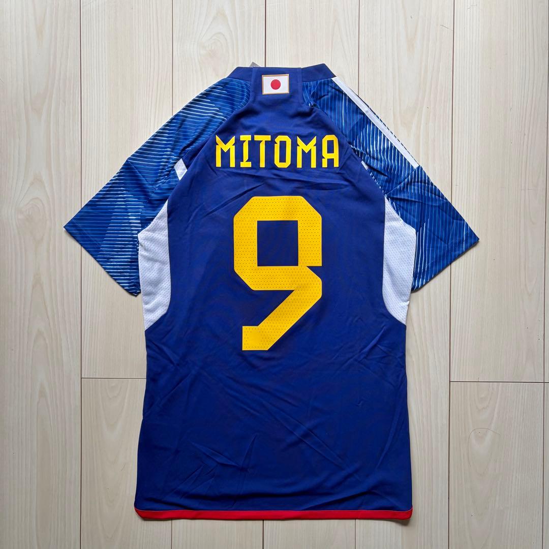 【新品タグ付き】日本代表 2022 W杯モデル 三笘薫 絶版 ユニフォーム M