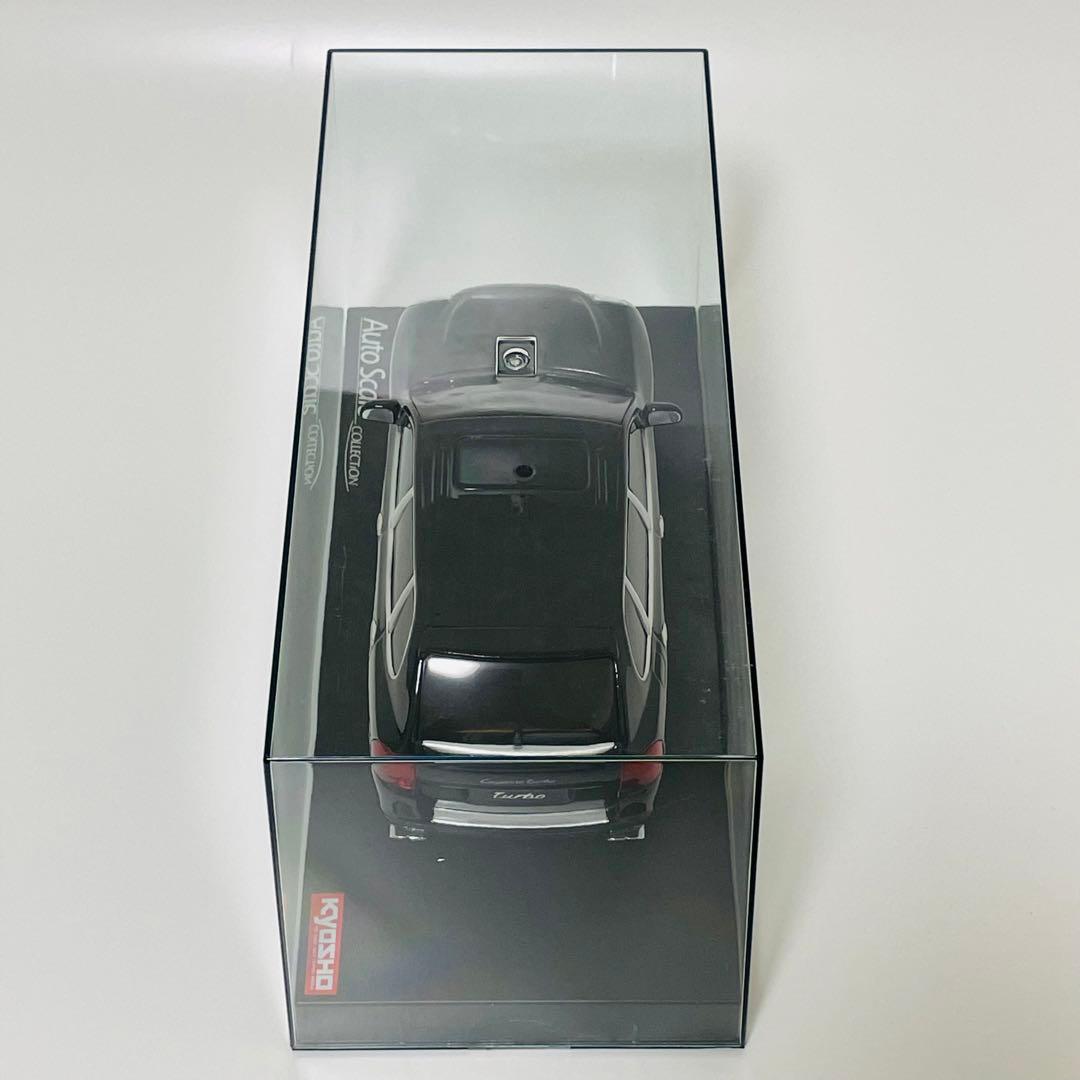 京商 オートスケールコレクション ポルシェ カイエン ターボ ブラック 1/28