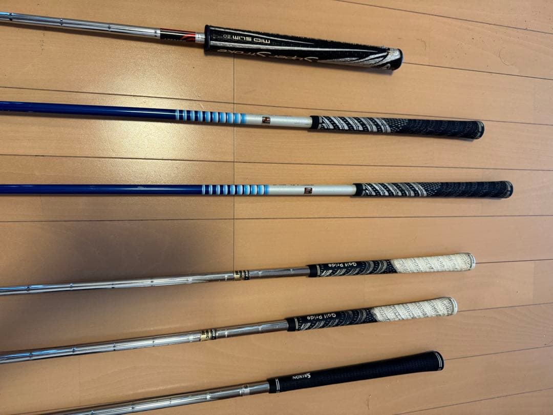 Titleist中心 ゴルフクラブ一式 パター付
