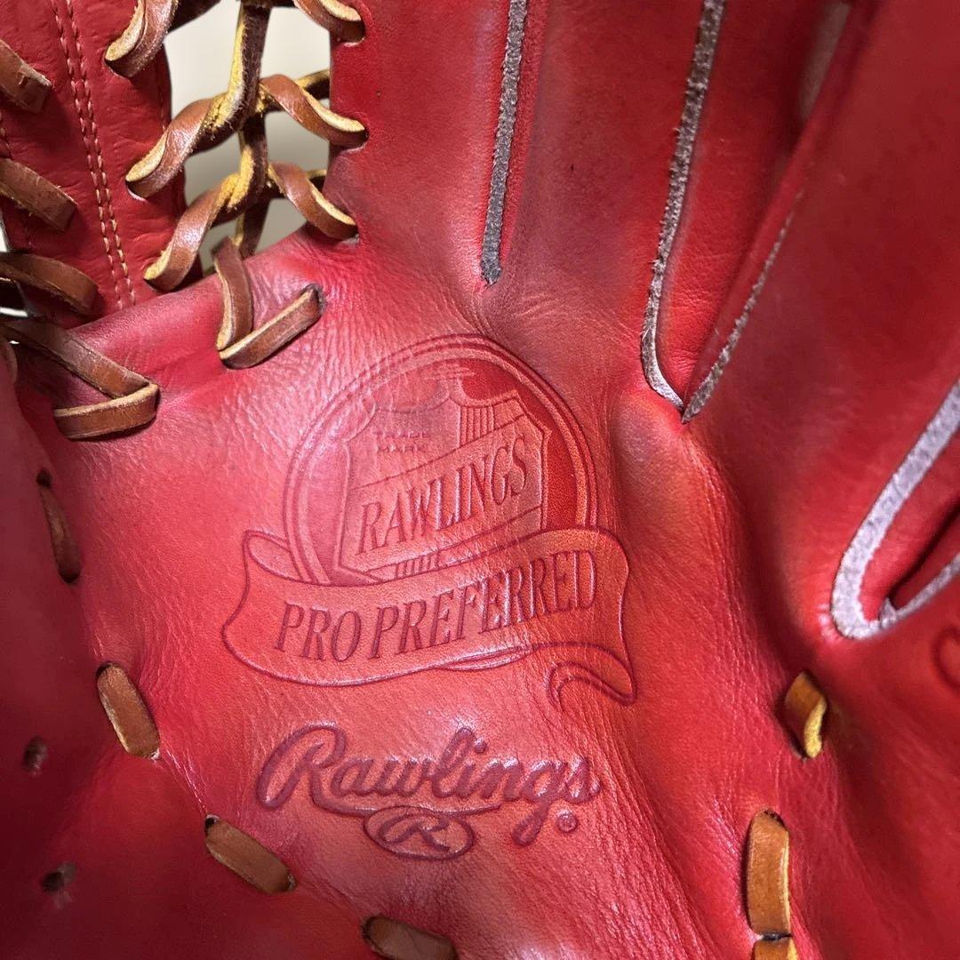 Rawlings Pro Preferred 赤 グローブ