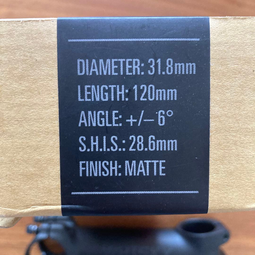 パーツ WHISKY stem 120mm