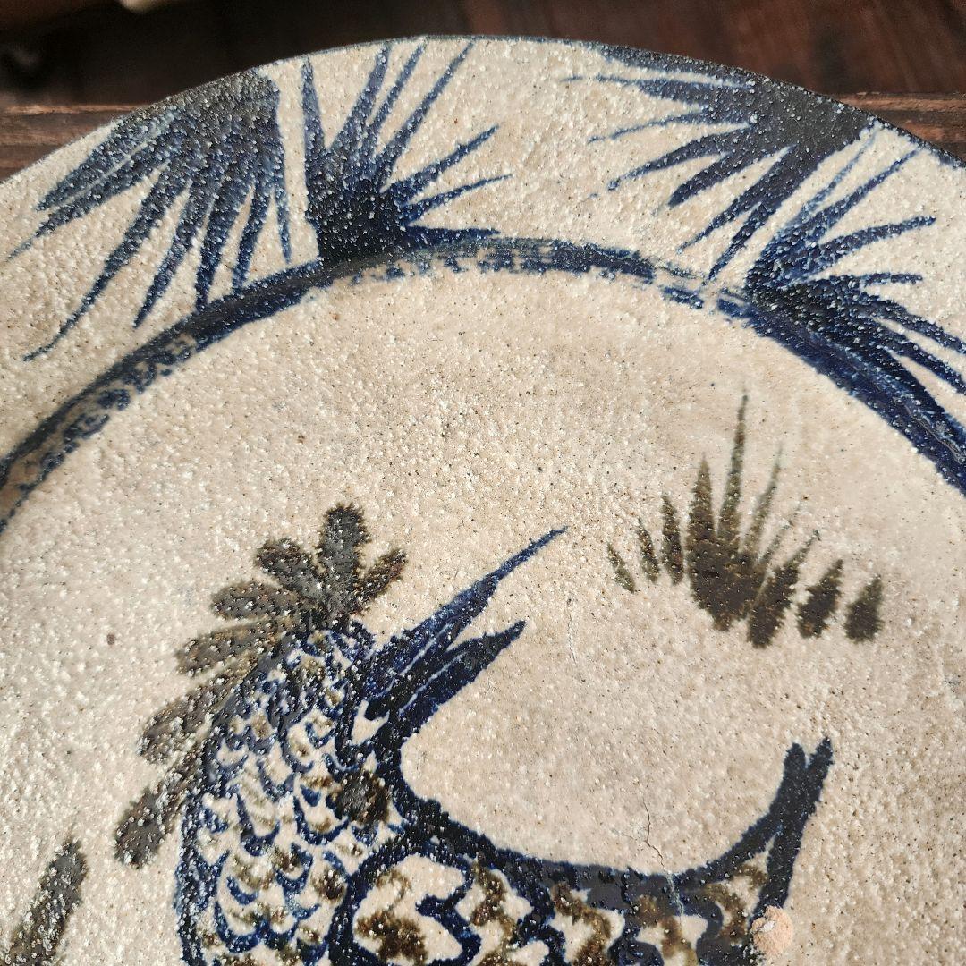 No.164　新品　やちむん　大皿