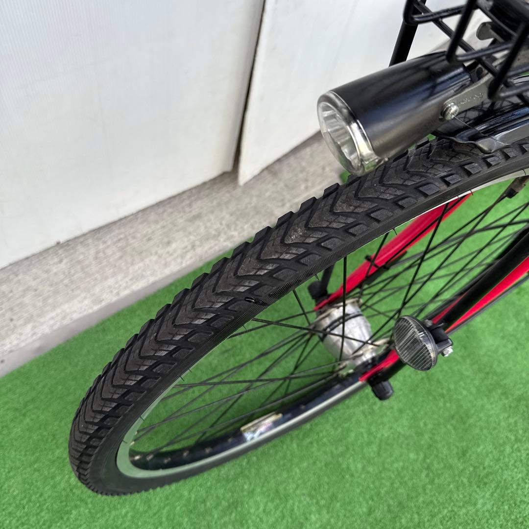 Panasonicパナソニック電動アシスト自転車26インチ 16Ah レッド
