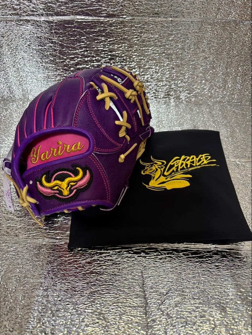 R-GRACE 内野グローブ　軟式　サポ魂　コラボ　限定モデル　アールグレース