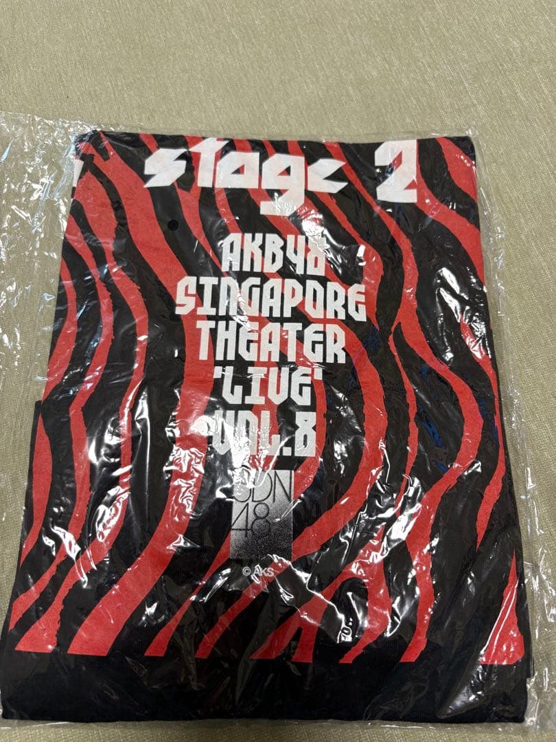 【新品未開封】SDN48 / AKB48シンガポール公演 Tシャツ海外ライブ限定