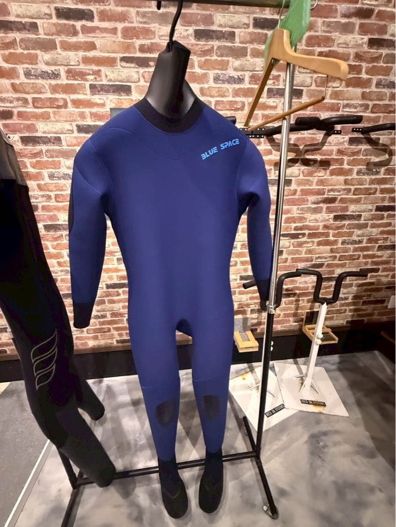 BLUE SPACE フルスーツウェットスーツ 青