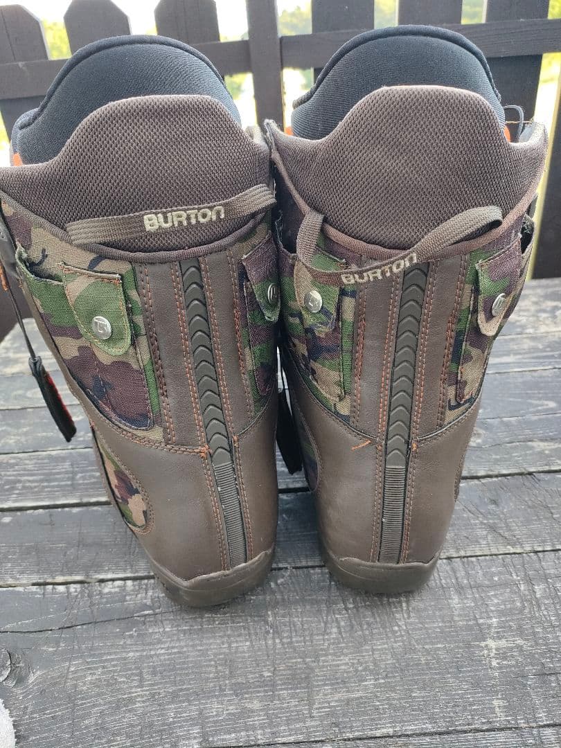 Burton Ruler バートン 28cm スノーボードブーツ ブラウン迷彩